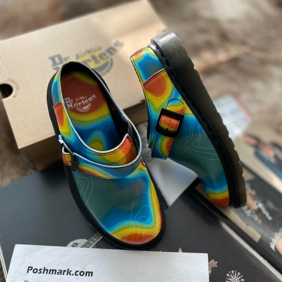 Dr. Martens Colorful Wave Mules - Picture 16 of 16